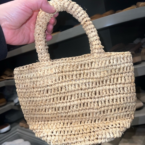Jenni Kayne Mini Raffia Tote - Picture 4 of 6